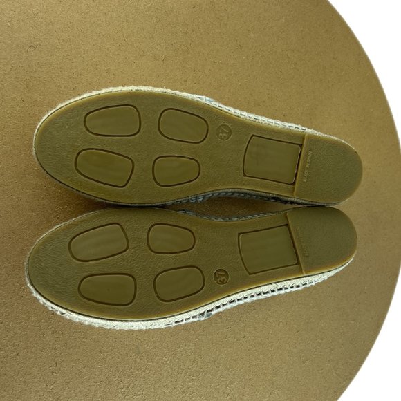 Updated Espadrille by BCBGMAXAZRIA: Handmade Leather Size 37 NWOT TINY DAMAGE - Picture 7 of 9